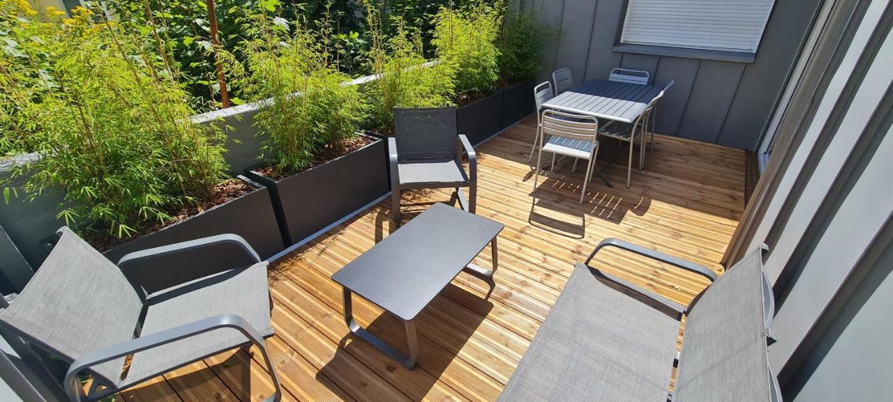 Le Poulorio Terrasse - T3 Rdc - 2 Salles De Douches Bylocly Лориан Екстериор снимка